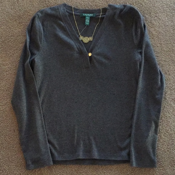 NWT Ralph Lauren Top in Petite Small - Picture 3 of 4